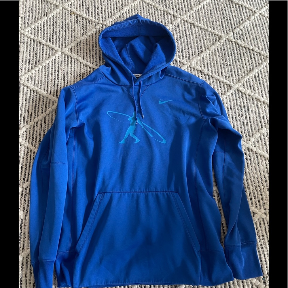 Nike blue baseball hoodie